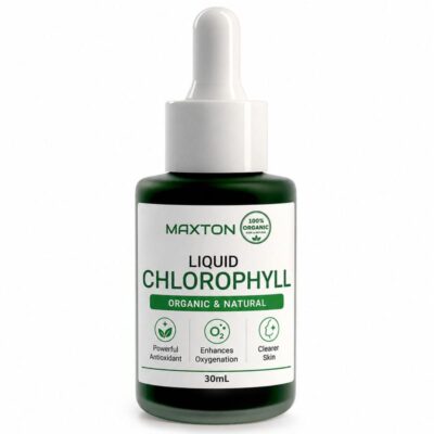 کلروفیل مایع مکستون مدل Organic حجم 30 میلی‌لیتر